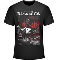 This Is Sparta. Molon Labe. Design Greece Warrior T-Shirt. Summer Cotton Short Sleeve O-Neck Me XXXL black