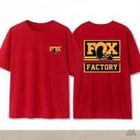 Summer Fox Racing Cross - Country Mountain Bike Commemorative T - Shirt High Quality Fashion Short Sleeve Round Neck M black