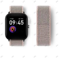 20mm/22mm Band for Amazfit GTS 4/2/GTS2 Mini/GTR/4/3/Pro/GTR 2 Nylon Loop Watch Bracelet for Amazfit Bip 6 5 Strap Accessories 22mm watch band gray