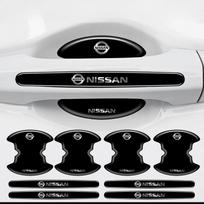 Automobilio durų dubenėlio rankenos apsauginė plėvelė Lipdukas Priedai Nissan GTR NISMO Qashqai Patrol X-trail Teana Navara Sylphy Juke