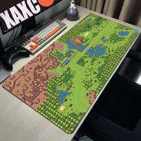 Tibia Didelis žaidimų pelės kilimėlis Kompiuterio pelės kilimėlis PC žaidėjo pelės kilimėlis Nešiojamojo kompiuterio pelės kilimėlis Silikoninis pelės kilimas Klaviatūros kilimėlis Stalo kilimėlis 800x400x2mm