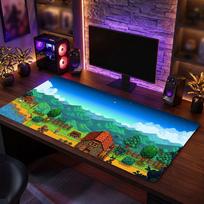 Big Mouse PadStardew Valley Extended Soft Desk Mat Gaming Office Computer Table Decor Mat 30cmx60cm