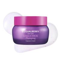 Bakuchiol Plumping Capsule Cream – Retinol Alternative Moisturizer for Firming and Pore Care 1.69 fl.oz / 50ml violetinė