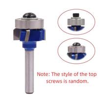 R1 R2 R3 Woodworking Milling Cutter 6.35mm Shank Classical Cutter Bit Round Router Bit  Carpentry R1