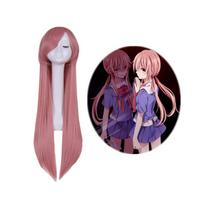 Gasai Yuno Cosplay Anime Ateities Dienoraštis Gasai Yuno Mirai Nikki Cosplay Kostiumas Mokyklinė Uniforma Lankas Trumpas Sijonas Perukas Helovino Kostiumai XXL black