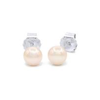 Earrings - Pearls & Colors - Freshwater Cultured Pearl - Pink Pearl - 925 Sterling Silver - AAA+ Quality - Woman