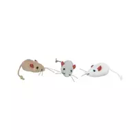 Žaislas katėms | Trixie pliušinė pelė su katžole, 5 cm