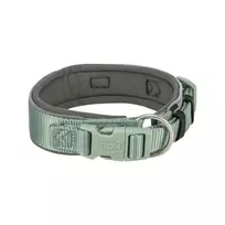 Antkaklis gyvūnams | Trixie Premium ypač platus antkaklis, L, 46–55 cm / 50 mm, šalavijo/grafito