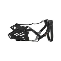 Antsnukis šunims | Trixie Muzzle Flex guminis antsnukis šunims, M, juodas
