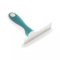 Grėblys gyvūnų kailiui | Gimdog Dematting Rake grėblys retais dantimis, 12 × 15 cm