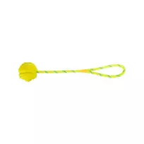 Žaislas šunims | Trixie Aqua Toy plūduriuojantis kamuoliukas su virve, natūrali guma, ø 7 cm, 35 cm