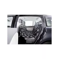 Automobilio sėdynės užtiesalas | Trixie automobilio galinės sėdynės užtiesalas, 1,40 × 1,45 m, juodas/smėlio