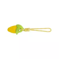 Žaislas šunims | Trixie žaislas šunims kukurūzų burbuolė ant virvės, TPR, 13 cm / 34 cm