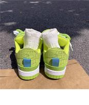 Mandarin duck contrasting color thick baseplate shoes women's ins tide super fire versatile dopamine couple casual shoes 2025 new 40 žalia