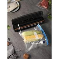 Buitinė vakuuminio pakavimo mašina Maisto automatinė sandarinimo mašina Sausų ir drėgnų produktų maža plastikinė sandarinimo mašina Sandarinimo ir konservavimo mašina European black
