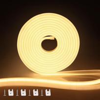 220V 1M-20M Neoninė LED juosta IP65 Vandeniui atspari LED juosta Naudojimui viduje ir lauke su ES kištuku Lanksti neoninė šviesos juosta kambariui, virtuvei, DIY dekoravimui 6M