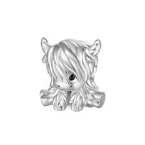 New Copper Charm Animal Decorative Pendant Bee Butterfly Black And White Cat Shape Suitable For Original Bracelet Diy Fashion Jewelry Pendant white