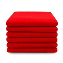 Ryškiai raudonas poliesterio ir vilnos audinys vestuvėms ir šventėms 150cm Bright Red Cloth red