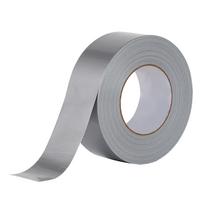 Silver Cloth Duct Tape Heavy Duty Waterproof No Residue Single Sided Adhesive Tape for Pipeline System 10m Length Width 20mm 0.8in gray