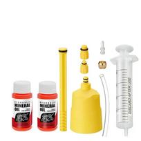 60ML Bicycle Brake Oil Bleed Kit Tools MTB Brake Fluid Change for SHIMANO,TEKTRO,Avid,Series MTB Road Bike Brake Repair Tool white