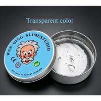 Liquid Glass Thinking Putty Non Newtonian Fluid Transparent Slime Stress Relief Toy For Kids Adults Clear Crystal Clay Gift
