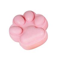 New Large Size Cat Paw Squishy Toy Slow Rising Cat Paw Shape Slow Rising Toy Soft Soft Squishy Toy rožinė