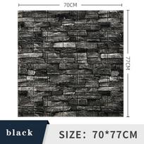10vnt 70cmx77cm 3D imitacinių plytelių sienų lipdukas Lipnūs vandeniui atsparūs putplasčio plokštės tapetai namų dekoravimui 10pcs 70cm*77cm
