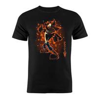 Aquarelinis Crash Bandicoot Juokingas Vaikystės Prisiminimas Nostalgija Meno Kūrinys Piešinys Spausdinti Marškinėliai Vyrams Grafiniai Marškinėliai XXXL black