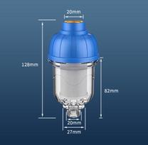 Household Water Heater Washing Machine Shower Water Faucet Anti-scale Water Purifier Free Core Filter Screen Pre-filter blue