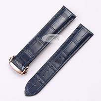 19mm 20mm 21mm 22mm natūralios odos laikrodžio apyrankė OMEGA DE VILLE SEAMASTER SPEEDMASTER serijos laikrodžiams 20mm gray