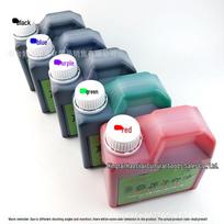 Atomic Ink Red Quick-Dry Stamp Pad - Permeable Sponge for Wall Advertising Domestic Green Pigment 1000ml gray