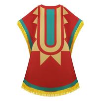Super Mario Odyssey Cosplay Costume With Polyester Cape For Anime And Gaming Fans beige