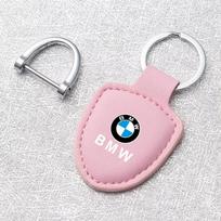 Odinis automobilio raktų pakabukas BMW X1 X2 X3 X4 X5 X6 X7 E39 E46 E90 E60 E30 E53 E87 M3 M5 F10 F20 F30 G20 G30 Shield Raktų pakabukų grandinėlė ussh51 white