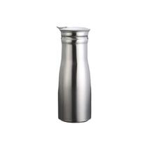 Teapot 1L Stainless Steel Cold Kettle Leakproof With Sealed Lid Cold Water Jug Large Capacity Water Pitcher Camping pilka spalva