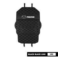 Odinė automobilio apsauga nuo spyrių į sėdynės atlošą, nešvarumų apsauga, daiktadėžė, skirta Mazda Axela Speed 6 CX3 CX4 CX5 CX7 CX8 CX9 black