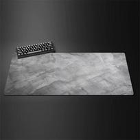 Dark Grey Marble Texture Large Gaming Mouse Pad StonePrint NonSlip Rubber Extended Keyboard Desk Mat For Office Pc Laptop 800x400x2mm