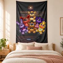 Five nights at freddy Tapestry highquality for decorating living room bedroom dorm walls ideal as bedroom wallart orholiday gift 150cmx200cm