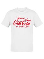 Officially Licensed Coca-Cola Retro Bottle Logo Design Women's T-shirt 120 red