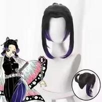 Anime Kochou Shinobu Cosplay Kostiumas Kochou Uniformos Perukai Plaukai Helovinas Vaikams Suaugusiems Cos Party XL gray