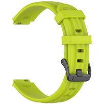Strap For Garmin CIRQA Smart Band High Quality Soft Silicone Single Color Watchband For Garmin CIRQA Smart Band For Garmin CIRQA yellow