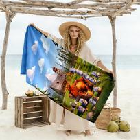 Grizzy Lemmings Beach Towel Quick-Dry Soft Microfiber Comfortable Lightweight 70cmx140cm(27x55inch)