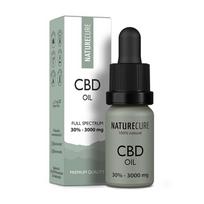 Nature Cure pilno spektro CBD aliejus 30 %, 3000 mg CBD, 10 ml