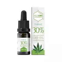 MediCBD Thrive CBD aliejus 30 %, 3000 mg CBD, 10 ml