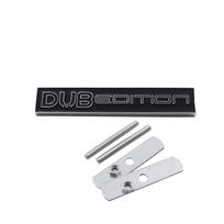 Automobilio stilius DUB Edition Automobilio sparnas bagažinė Lipdukas Emblema Ženklelis Lipdukas g-chrome-black