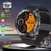 T-Rex 3 Karinio lygio 1000mAh baterija Išmanusis laikrodis IP68 atsparus vandeniui GPS Bluetooth skambučiai AMOLED HD Vyriškas Sportinis 2025 Naujas Išmanusis Laikrodis Sports Watch