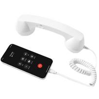 Tap-c Kištukas Dovanų Dėžutė Senamadiškų Ir Vintažinių Telefonų Ausinės, Mobiliojo Telefono Garsiakalbiai, 1 metro Laidas one size balta