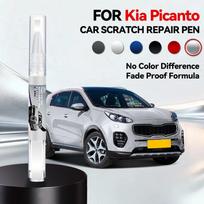 Kia Picanto dažų taisymo pieštukas, kosmetiniams įbrėžimams šalinti, „pasidaryk pats“ automobilio aksesuarai, juodas, baltas, sidabrinis, raudonas gray
