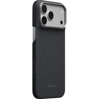Pitaka Edge Case Argyle, Bazalto juoda - iPhone 18/17 Pro Max