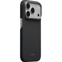 Pitaka Edge Case, juodas/pilkas tvilis - iPhone 18/17 Pro