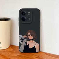 Dėklas Redmi 15C 4G 5G Animacinis Dinzauras Skystas Silikonas Minkštas Galinis Dangtelis Telefono Apsauga Xiaomi Redmi 15 C Anti Drop Funda Redmi 15C 4G(Europe)